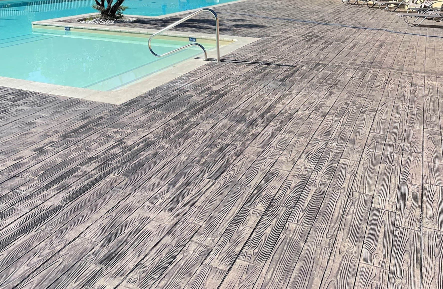 béton décoratif imprimé